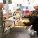 Fort McCoy Garrison leaders support special 2025 dining facility holiday meal for installation team