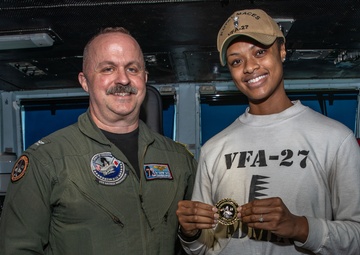 George Washington Recognizes Sailors as Warfighter of the Week