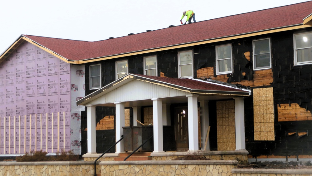 U.S. Army Garrison-Fort McCoy Headquarters building renovation under way; work began Oct. 1