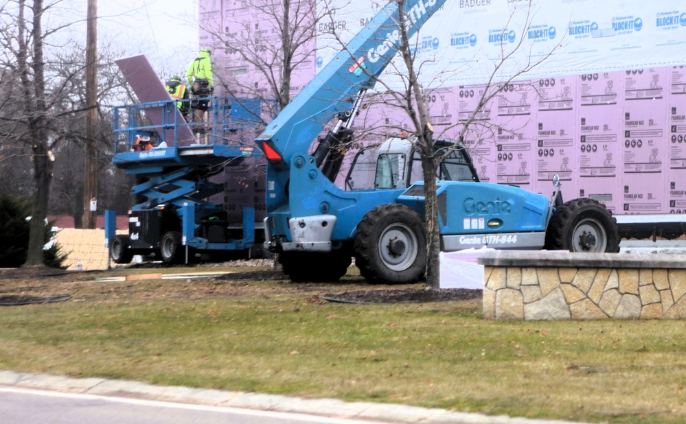 U.S. Army Garrison-Fort McCoy Headquarters building renovation under way; work began Oct. 1