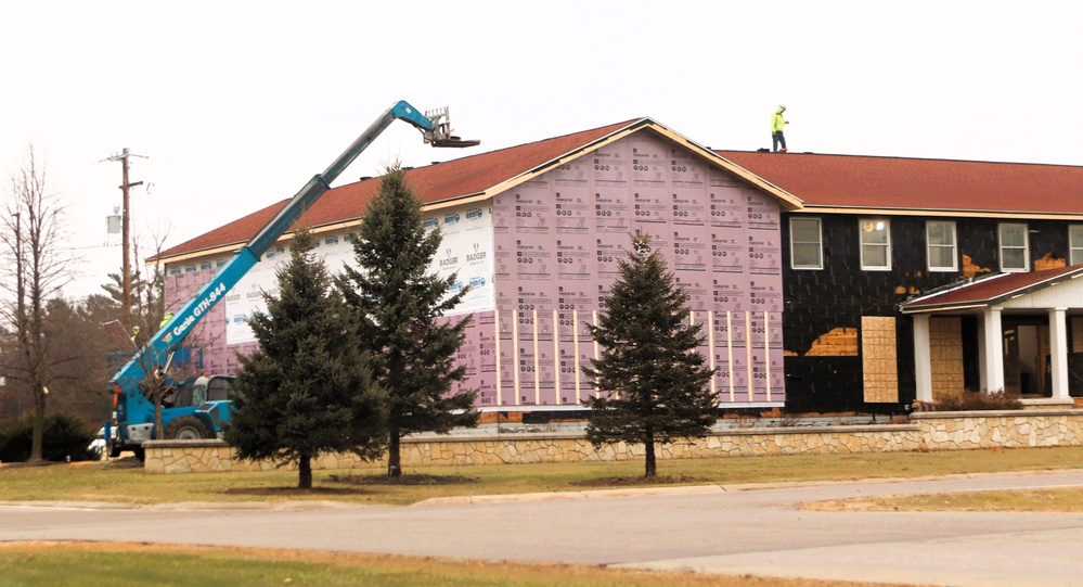 U.S. Army Garrison-Fort McCoy Headquarters building renovation under way; work began Oct. 1