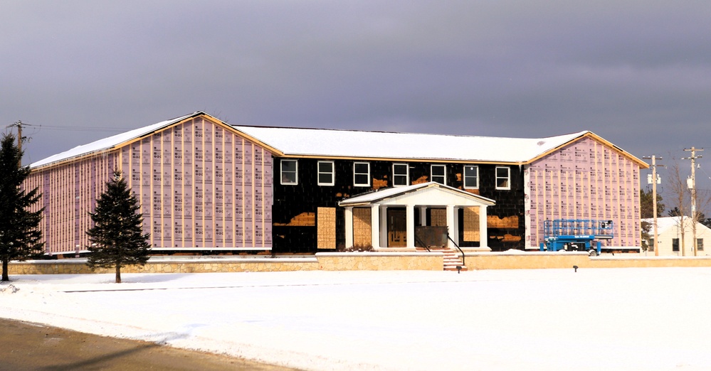 U.S. Army Garrison-Fort McCoy Headquarters building renovation under way; work began Oct. 1