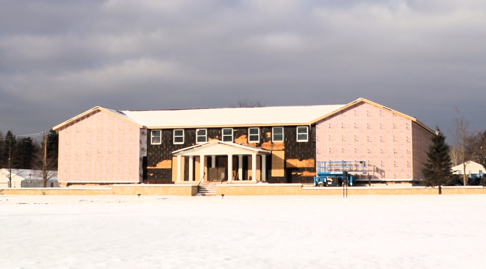 U.S. Army Garrison-Fort McCoy Headquarters building renovation under way; work began Oct. 1