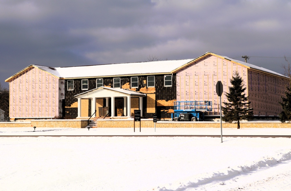 U.S. Army Garrison-Fort McCoy Headquarters building renovation under way; work began Oct. 1