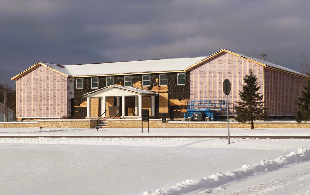 U.S. Army Garrison-Fort McCoy Headquarters building renovation under way; work began Oct. 1