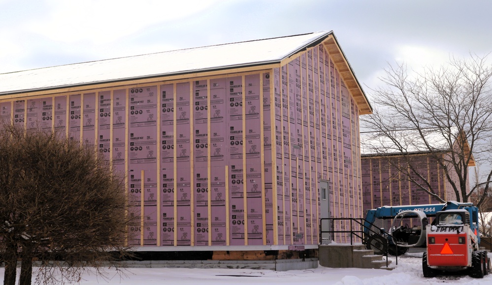 U.S. Army Garrison-Fort McCoy Headquarters building renovation under way; work began Oct. 1