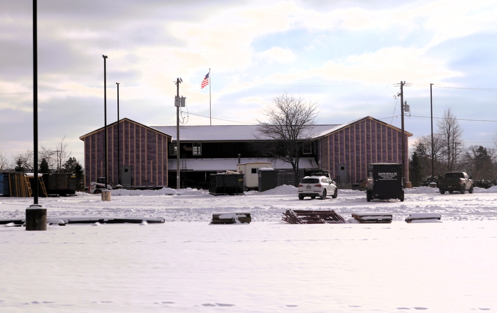 U.S. Army Garrison-Fort McCoy Headquarters building renovation under way; work began Oct. 1