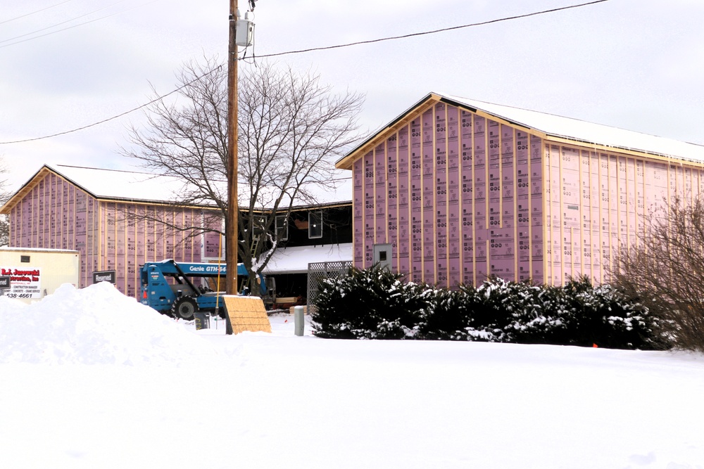 U.S. Army Garrison-Fort McCoy Headquarters building renovation under way; work began Oct. 1