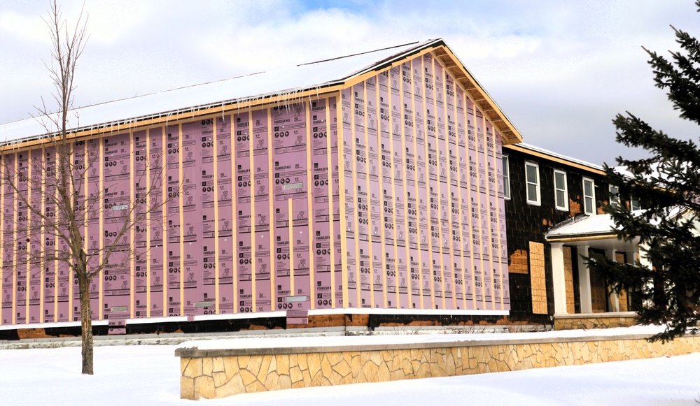 U.S. Army Garrison-Fort McCoy Headquarters building renovation under way; work began Oct. 1