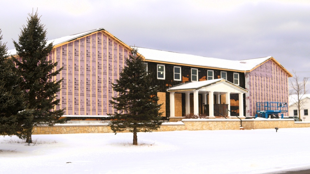 U.S. Army Garrison-Fort McCoy Headquarters building renovation under way; work began Oct. 1