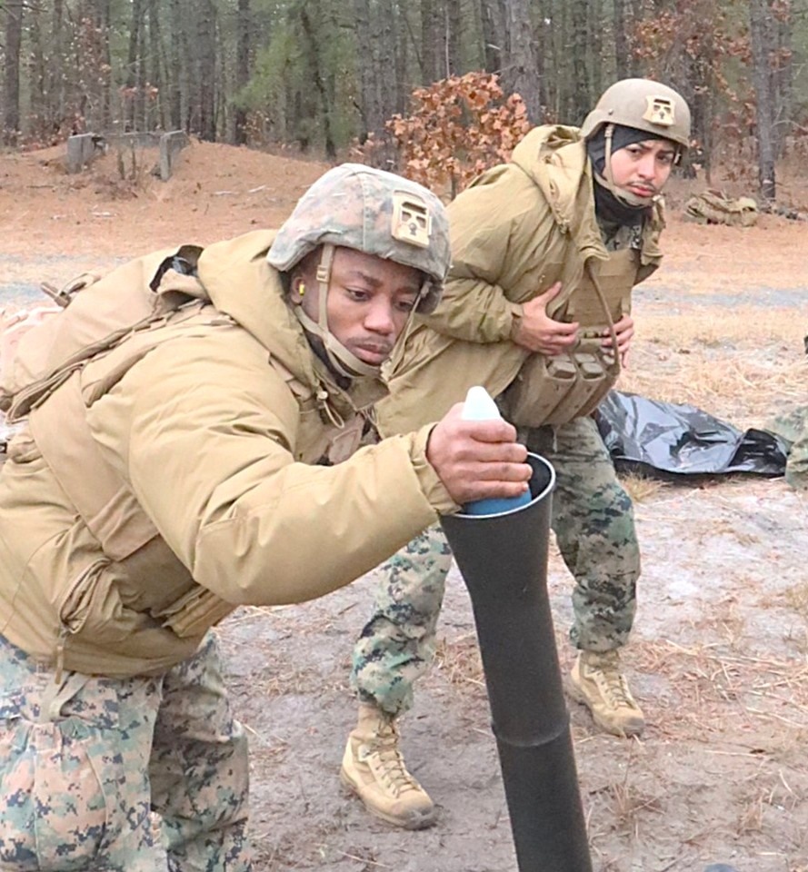 JB MDL- 2 BN 25 Marines, Weapons Company Mortars