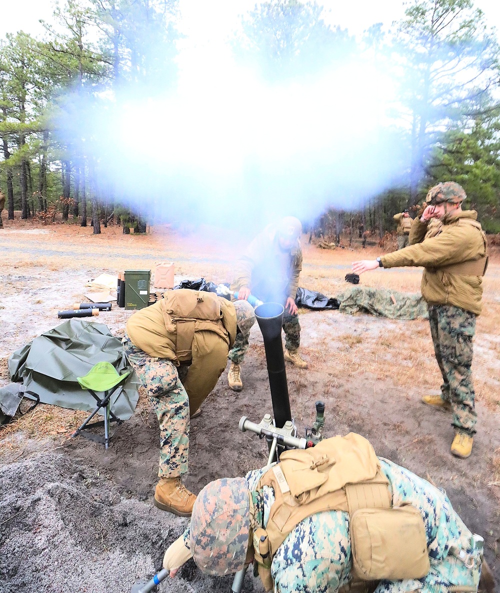 JB MDL- 2 BN 25 Marines, Weapons Company Mortars