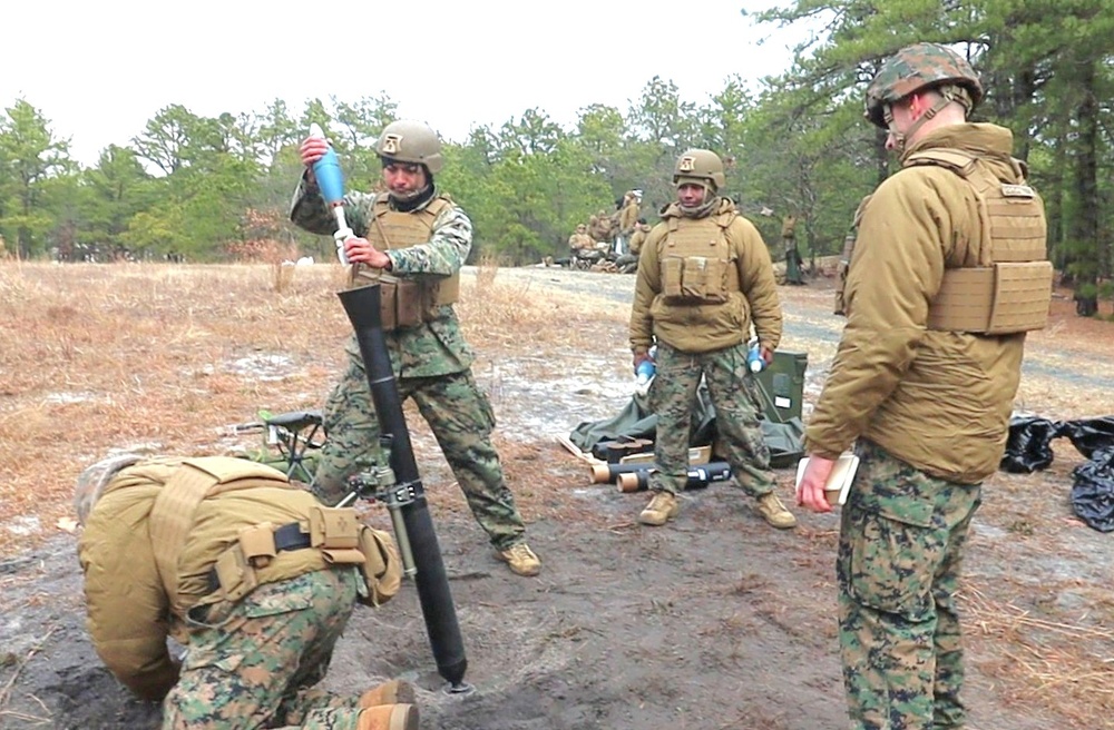 JB MDL- 2 BN 25 Marines, Weapons Company Mortars