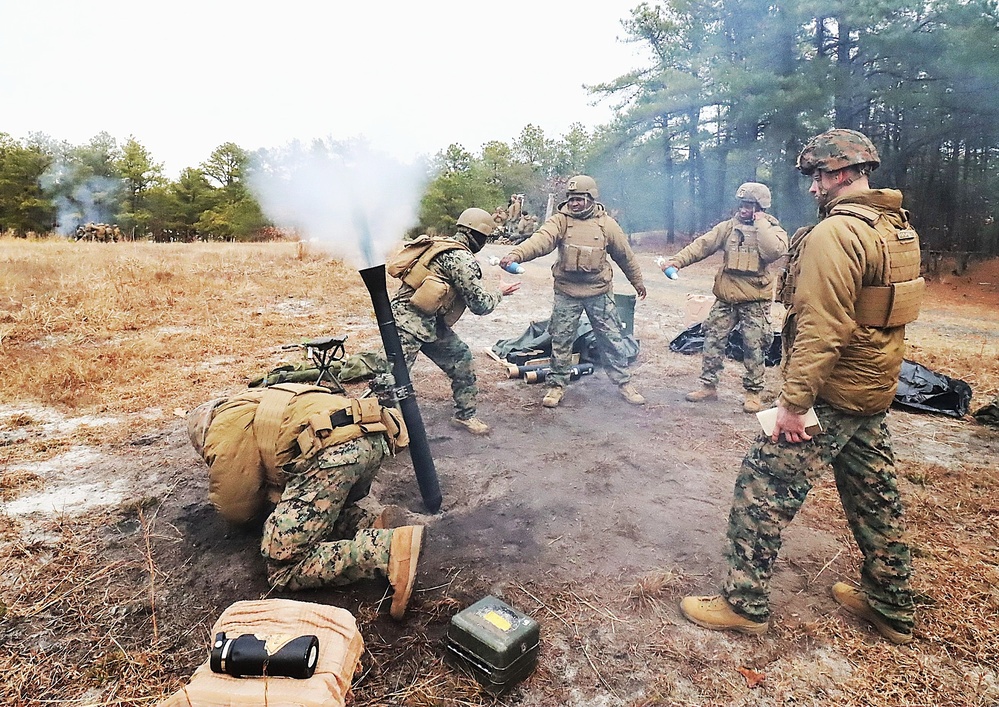JB MDL- 2 BN 25 Marines, Weapons Company Mortars