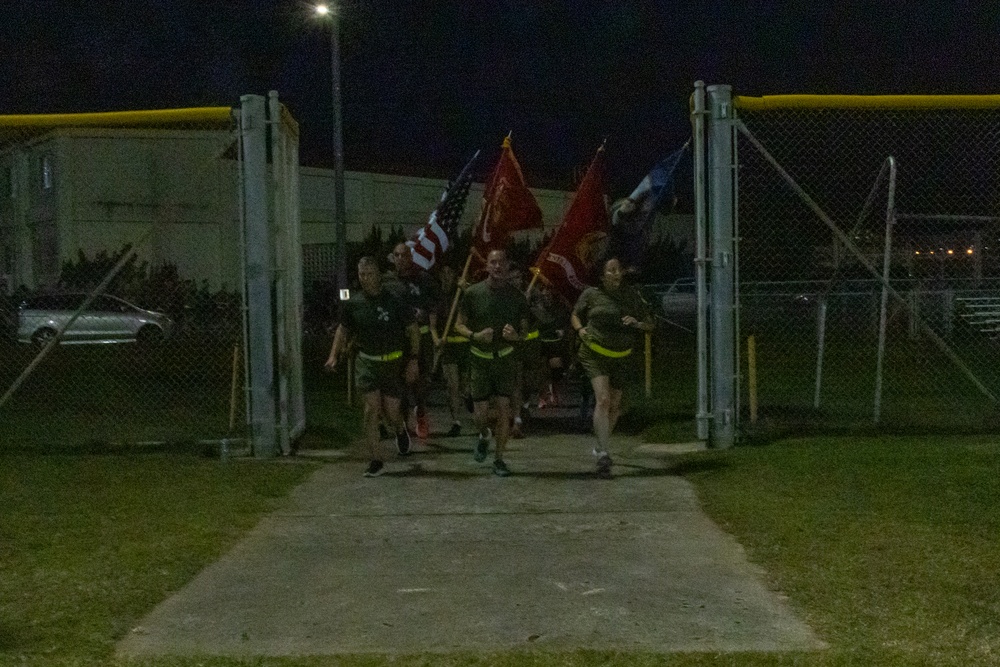 3rd Medical &amp; Dental Battalion Conduct Motivational Run &amp; Barracks Inspection
