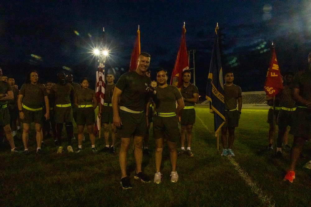3rd Medical &amp; Dental Battalion Conduct Motivational Run &amp; Barracks Inspection