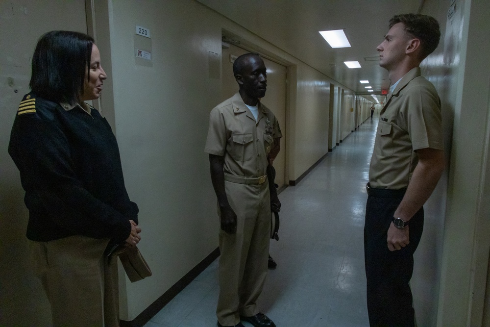 3rd Medical &amp; Dental Battalion Conduct Motivational Run &amp; Barracks Inspection