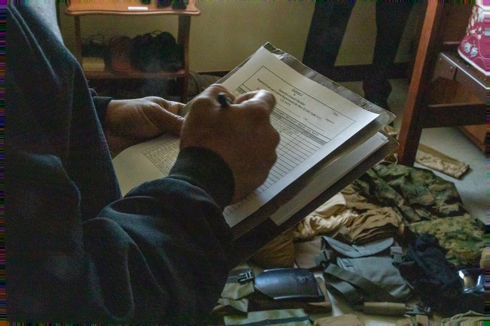 3rd Medical &amp; Dental Battalion Conduct Motivational Run &amp; Barracks Inspection