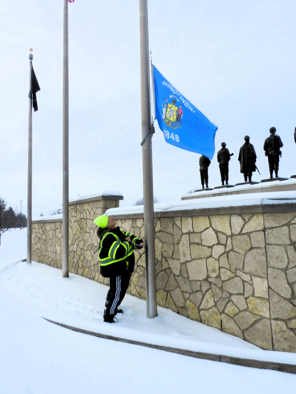 Fort McCoy's Veterans Memorial Plaza