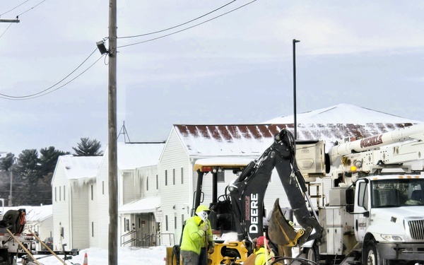 Work continues to upgrade Fort McCoy’s power grid to Wye Electrical System