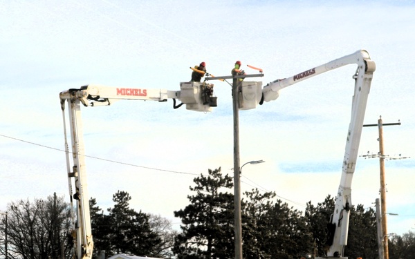 Work continues to upgrade Fort McCoy’s power grid to Wye Electrical System