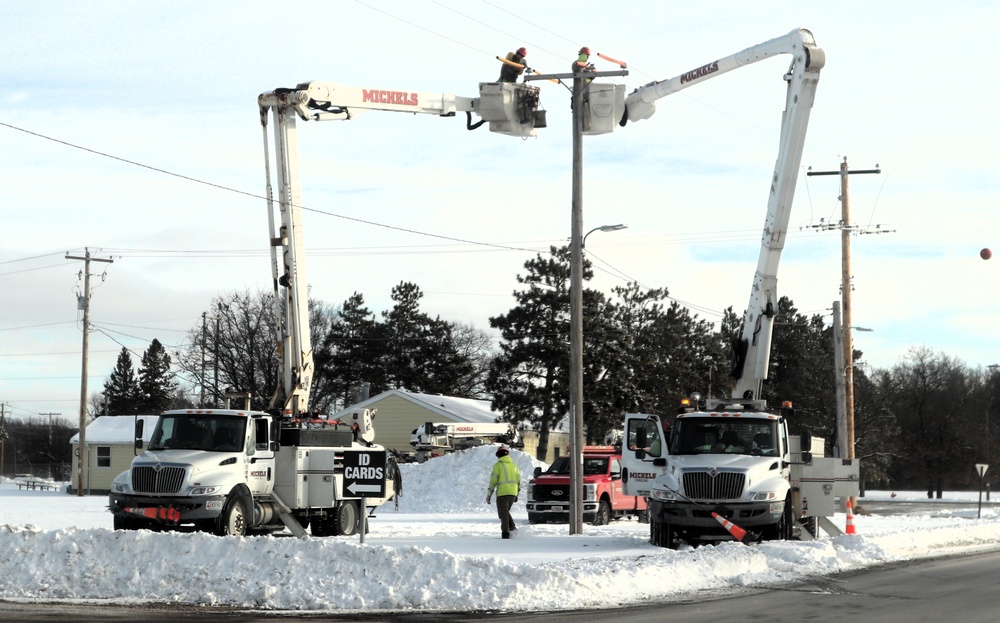 Work continues to upgrade Fort McCoy’s power grid to Wye Electrical System