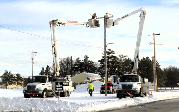 Work continues to upgrade Fort McCoy’s power grid to Wye Electrical System