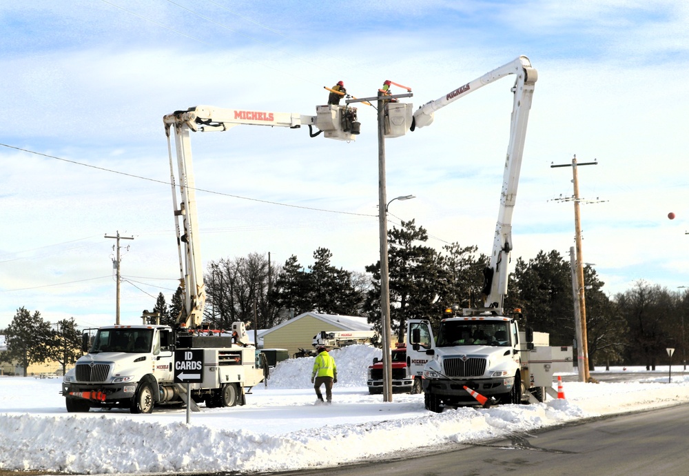 Work continues to upgrade Fort McCoy’s power grid to Wye Electrical System