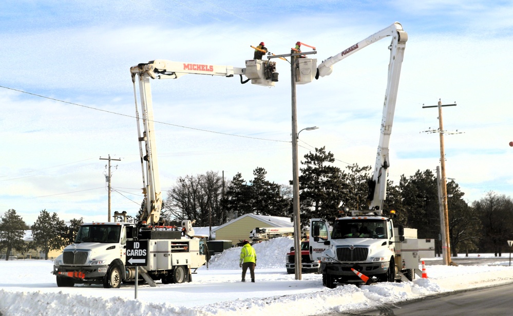 Work continues to upgrade Fort McCoy’s power grid to Wye Electrical System