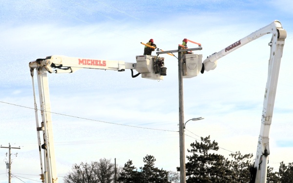 Work continues to upgrade Fort McCoy’s power grid to Wye Electrical System