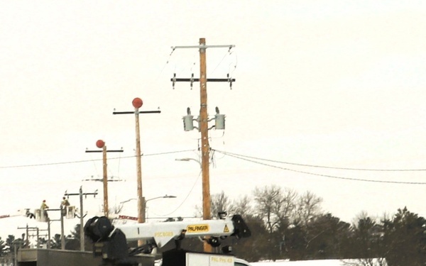 Work continues to upgrade Fort McCoy’s power grid to Wye Electrical System
