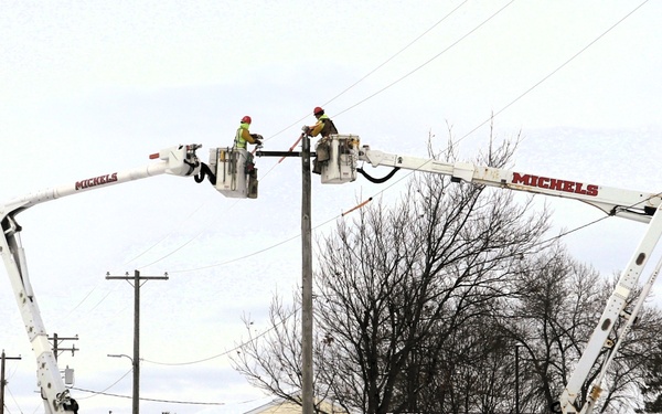 Work continues to upgrade Fort McCoy’s power grid to Wye Electrical System