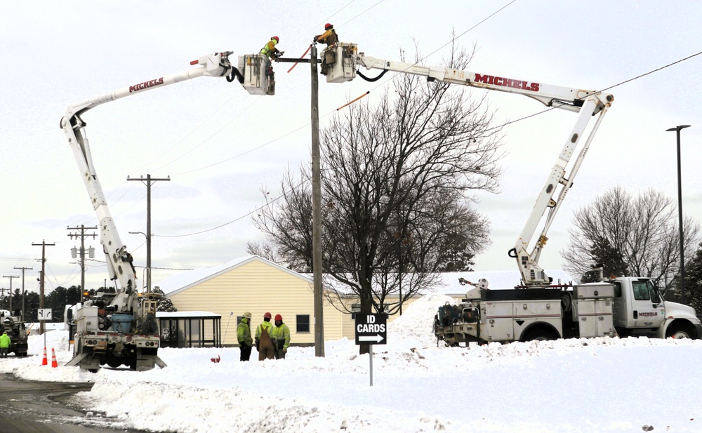 Work continues to upgrade Fort McCoy’s power grid to Wye Electrical System