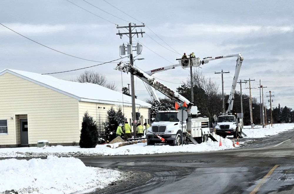 Work continues to upgrade Fort McCoy’s power grid to Wye Electrical System