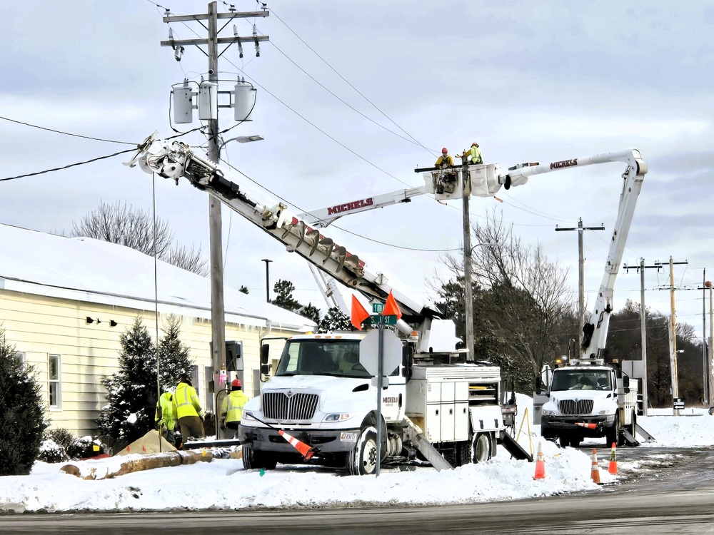 Work continues to upgrade Fort McCoy’s power grid to Wye Electrical System