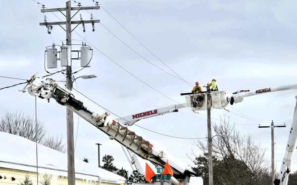 Work continues to upgrade Fort McCoy’s power grid to Wye Electrical System