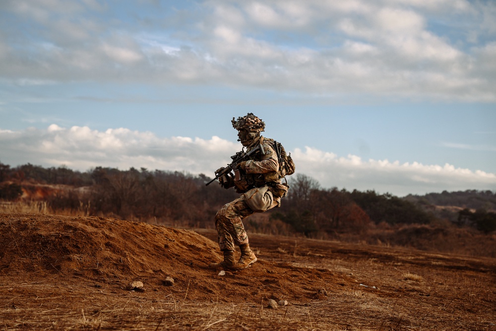 2-23 Infantry Conducts Combined Arms Live-Fire Exercise in South Korea