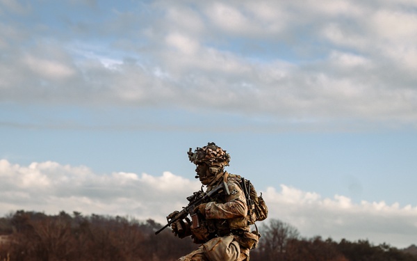 2-23 Infantry Conducts Combined Arms Live-Fire Exercise in South Korea