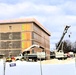 Fort McCoy’s $55.75 million Collective Training Officers Quarters Project construction continues during December