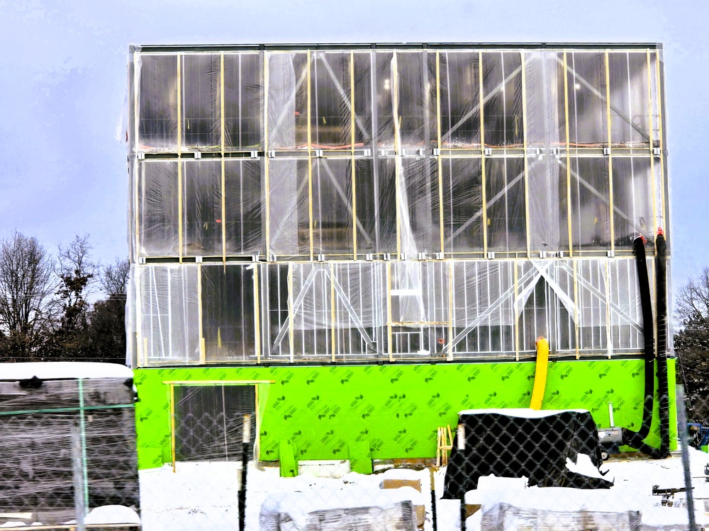 Fort McCoy’s $55.75 million Collective Training Officers Quarters Project nearly 35 percent finished as December 2025 begins