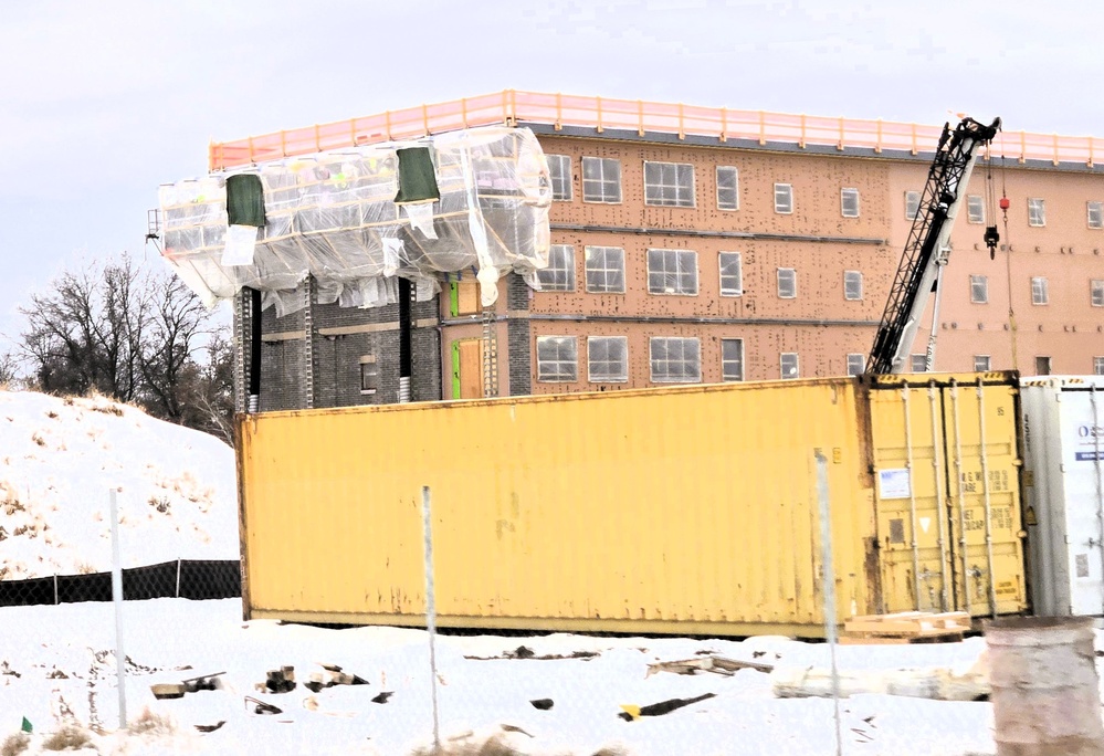Fort McCoy’s $55.75 million Collective Training Officers Quarters Project nearly 35 percent finished as December 2025 begins