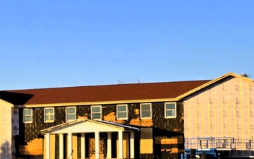 U.S. Army Garrison-Fort McCoy Headquarters building renovation under way