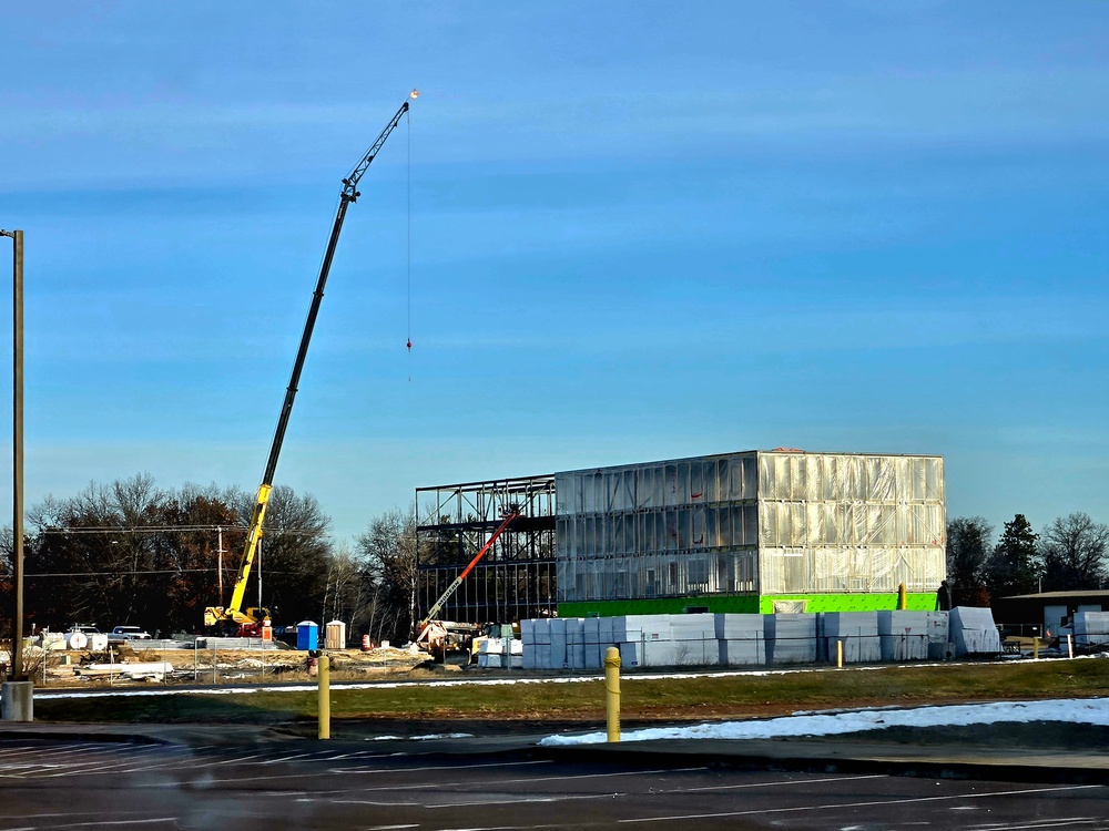 2025 one of busiest years on record for large construction projects at Fort McCoy