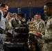 Secretary of War Serves National Guardsmen a Thanksgiving Meal