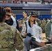 Secretary of War Serves National Guardsmen a Thanksgiving Meal