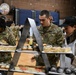 Secretary of War Serves National Guardsmen a Thanksgiving Meal