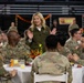 Secretary of War Serves National Guardsmen a Thanksgiving Meal