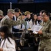 Secretary of War Serves National Guardsmen a Thanksgiving Meal