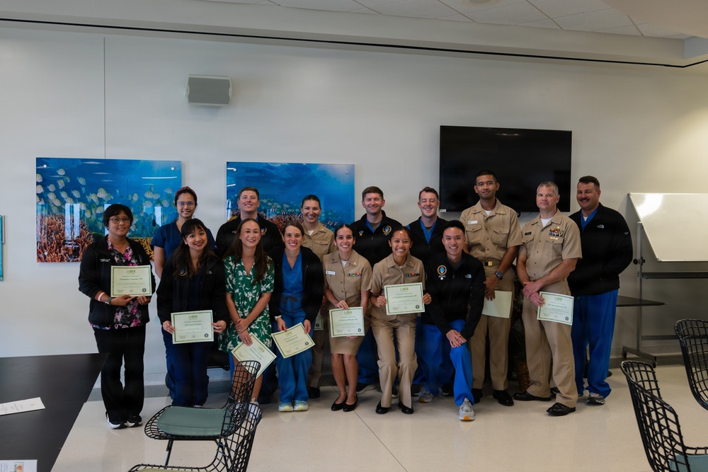 September 2025 DAISY Award Ceremony at U.S. Naval Medical Readiness and Training Command (USNMRTC) Guam