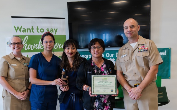 September 2025 DAISY Award Ceremony at U.S. Naval Medical Readiness and Training Command (USNMRTC) Guam